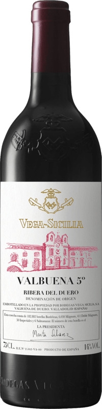 VALBUENA5ºAño.Re20.3x75cl.RIBERA.DUERO